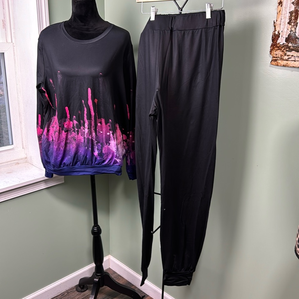 NWT pixie lady lounge set 2X